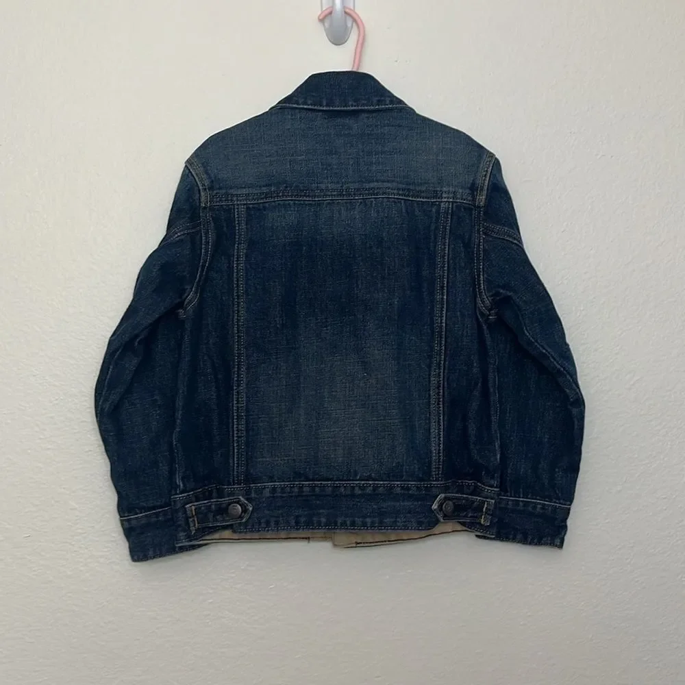 Gap Kids Girl Denim Jean Jacket Sz S(6-7)